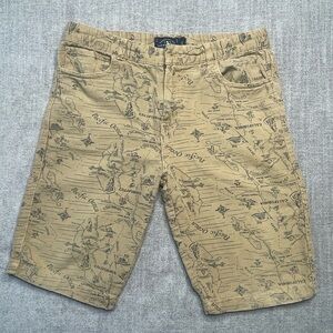 Lucky Brand Bermuda California Pacific Print shorts size 20